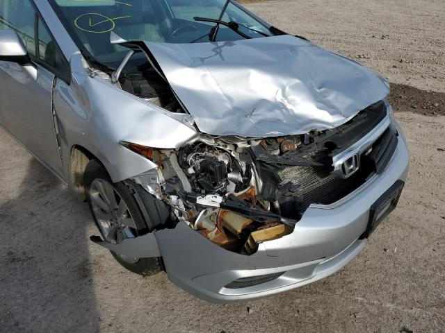 19XFB2F95CE338348 - 2012 HONDA CIVIC EXL Gümüş foto 9