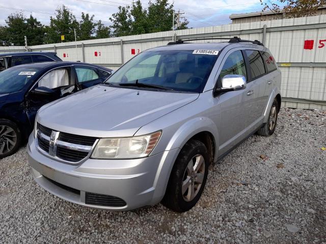 3D4GG57V49T209463 - 2009 DODGE JOURNEY SX SILVER photo 2