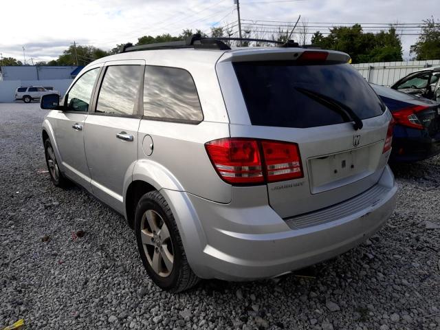 3D4GG57V49T209463 - 2009 DODGE JOURNEY SX SILVER photo 3