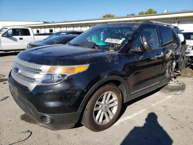 1FM5K7D99FGB35801 - 2015 FORD EXPLORER X BLACK photo 2