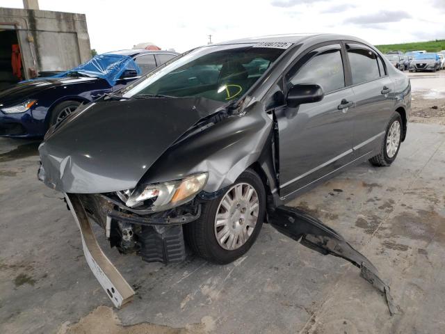 19XFA1F36BE027017 - 2011 HONDA CIVIC VP GRAY photo 2