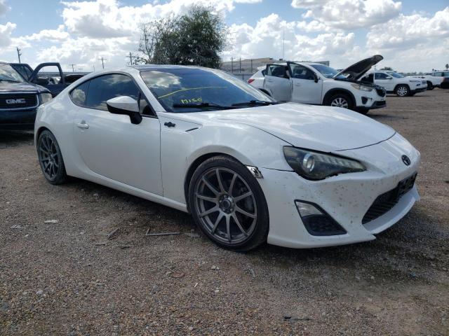 JF1ZNAA12D1710108 - 2013 TOYOTA SCION FR-S WHITE photo 1