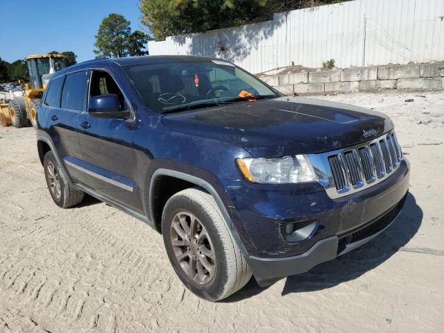 1C4RJEAGXCC171595 - 2012 JEEP GRAND CHER BLUE photo 1