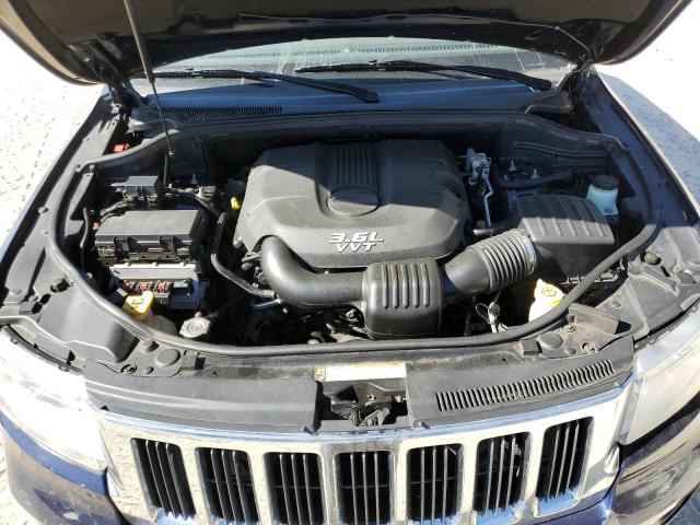 1C4RJEAGXCC171595 - 2012 JEEP GRAND CHER BLUE photo 7