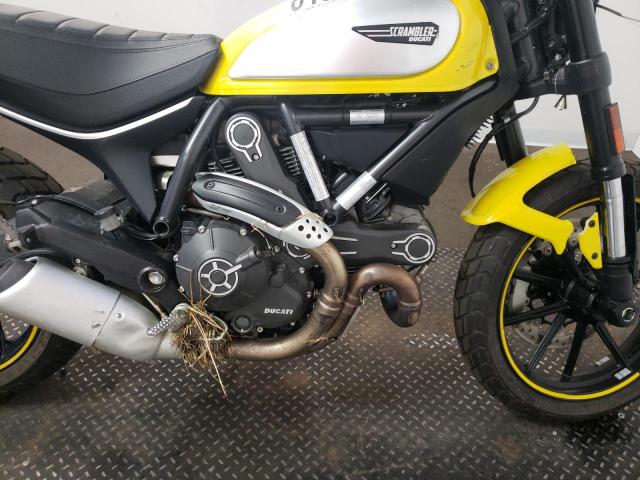 ML015ANM0GT007725 - 2016 DUCATI SCRAMBLER YELLOW photo 7