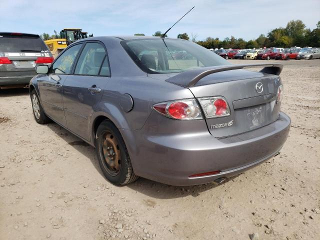 1YVHP80CX65M70288 - 2006 MAZDA 6 I SILVER photo 3