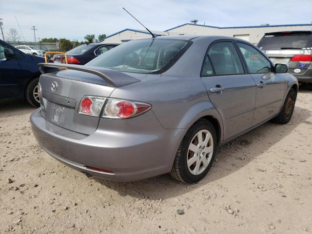 1YVHP80CX65M70288 - 2006 MAZDA 6 I SILVER photo 4