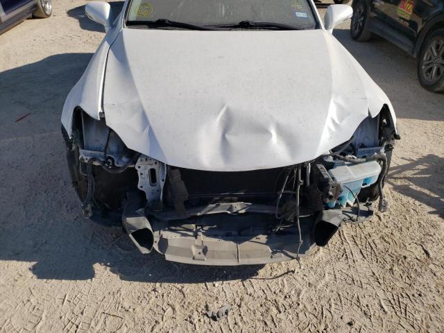 JTHBF5C28D5186735 - 2013 LEXUS IS 250 WHITE photo 9