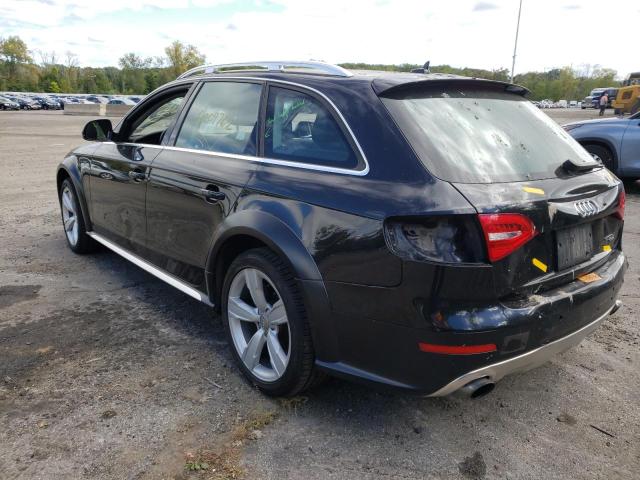 WA1UFAFL3EA124136 - 2014 AUDI A4 ALLROAD BLACK photo 3