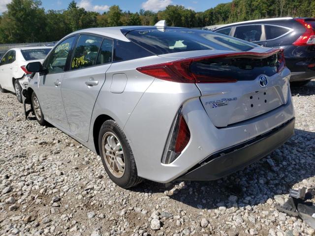 JTDKARFP1J3093741 - 2018 TOYOTA PRIUS PRIM 银色 照片 3