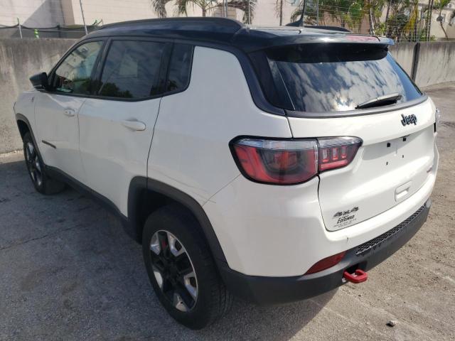 3C4NJDDB0HT646420 - 2017 JEEP COMPASS TR WHITE photo 3