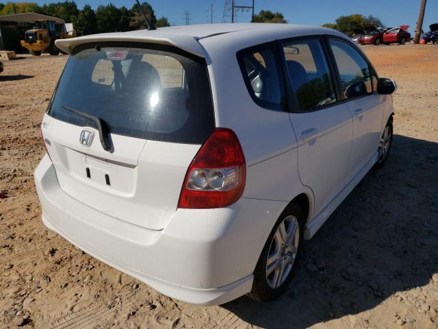 JHMGD38697S062426 - 2007 HONDA FIT S Ağ foto 4