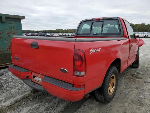 1FTRF17203NB11772 - 2003 FORD F150 RED photo 4