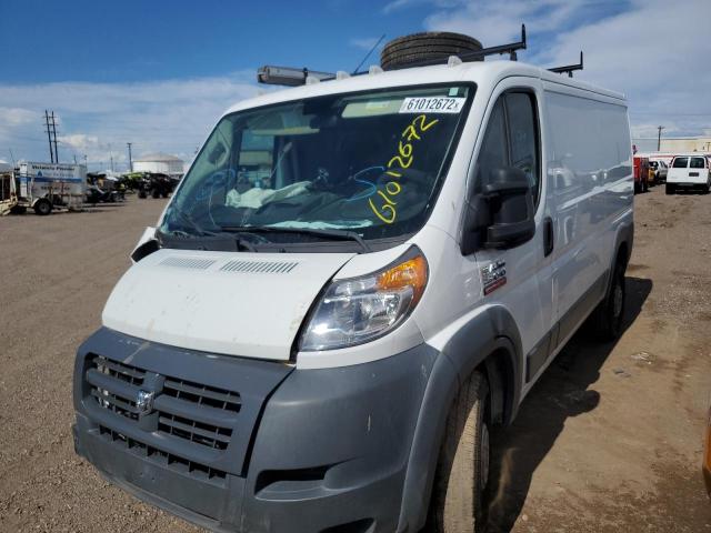 3C6TRVAG0HE552751 - 2017 RAM PROMASTER 白色 照片 2