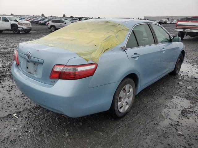 4T1BE46K78U742891 - 2008 TOYOTA CAMRY CE BLUE photo 4