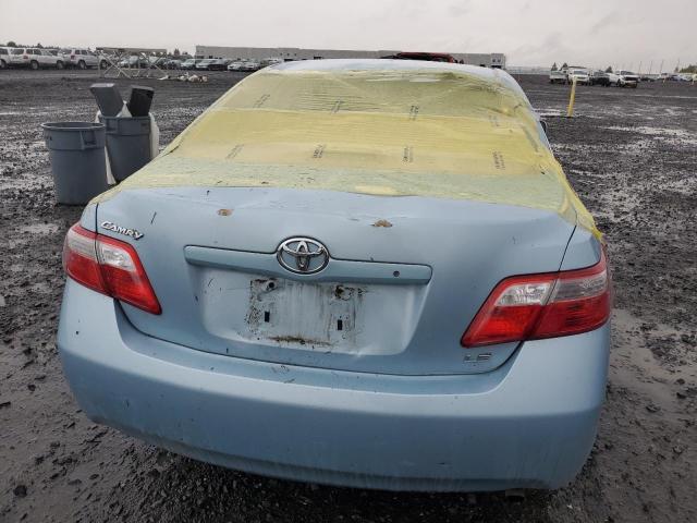 4T1BE46K78U742891 - 2008 TOYOTA CAMRY CE BLUE photo 9