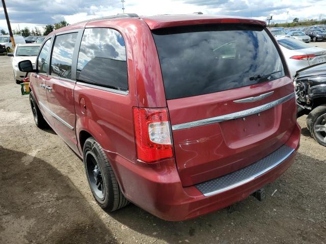 2C4RC1CG9CR411758 - 2012 CHRYSLER TOWN & COU BURGUNDY photo 3