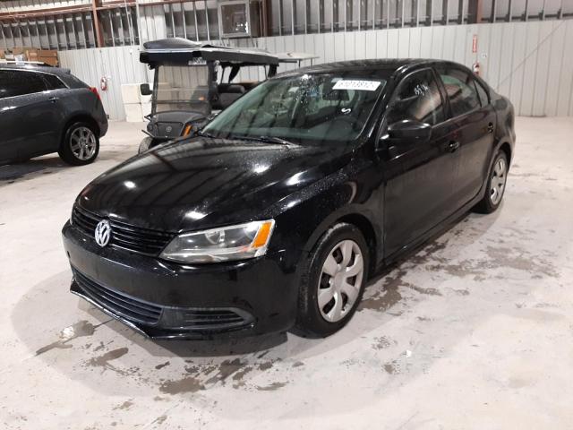 3VW2K7AJ2CM401230 - 2012 VOLKSWAGEN JETTA BASE 黑色 照片 2