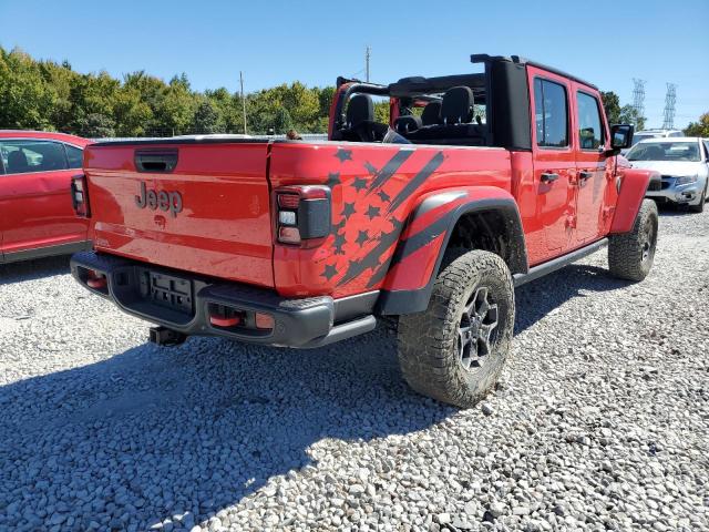 1C6JJTBG2LL114914 - 2020 JEEP GLADIATOR RED photo 4