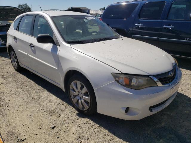 JF1GH61688H803560 - 2008 SUBARU IMPREZA 2. WHITE photo 1