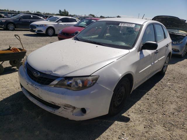 JF1GH61688H803560 - 2008 SUBARU IMPREZA 2. WHITE photo 2