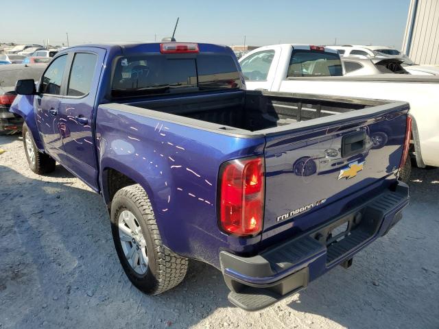 1GCGSCENXH1273046 - 2017 CHEVROLET COLORADO L BLUE photo 3