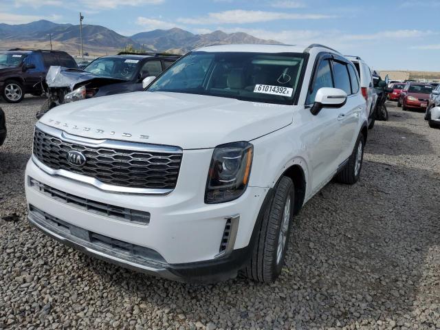 5XYP6DHC3MG152180 - 2021 KIA TELLURIDE WHITE photo 2