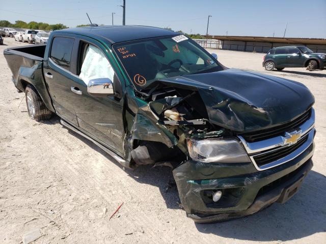 1GCGSCE30G1102724 - 2016 CHEVROLET COLORADO L GREEN photo 1