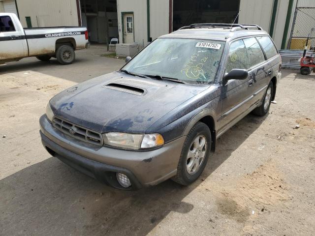 4S3BG6852X7632720 - 1999 SUBARU LEGACY OUT BLUE photo 2