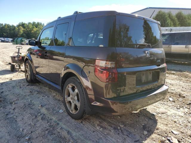 5J6YH18947L011462 - 2007 HONDA ELEMENT SC BURGUNDY photo 3