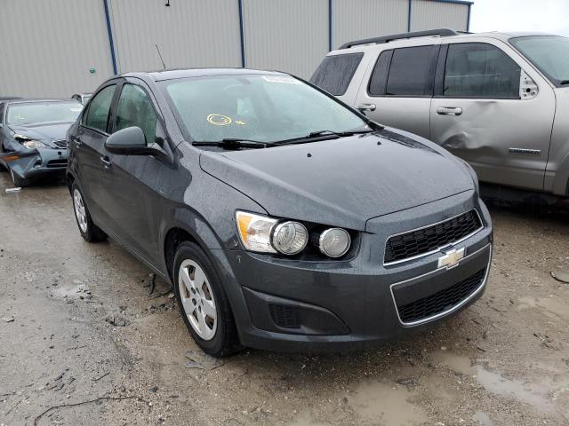 1G1JA5SH5G4154703 - 2016 CHEVROLET SONIC LS GRAY photo 1