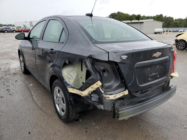 1G1JA5SH5G4154703 - 2016 CHEVROLET SONIC LS GRAY photo 3