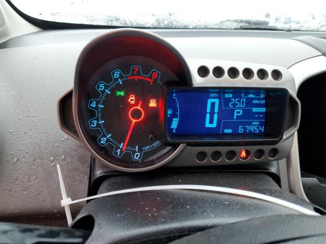 1G1JA5SH5G4154703 - 2016 CHEVROLET SONIC LS GRAY photo 8