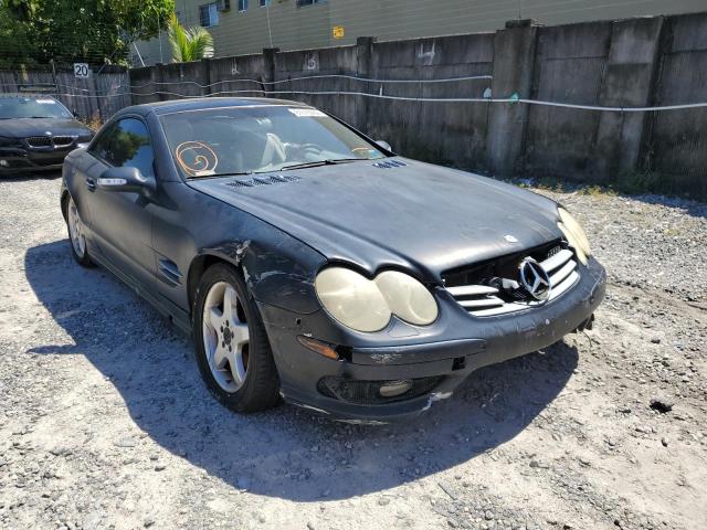 WDBSK75F63F044402 - 2003 MERCEDES-BENZ SL 500R GRAY photo 1