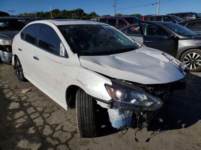 3N1CB7AP2HY214794 - 2017 NISSAN SENTRA SR WHITE photo 1