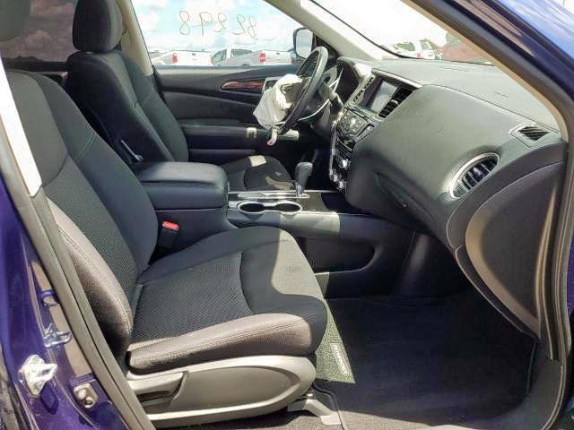 5N1DR2MN7KC592499 - 2019 NISSAN PATHFINDER BLUE photo 5