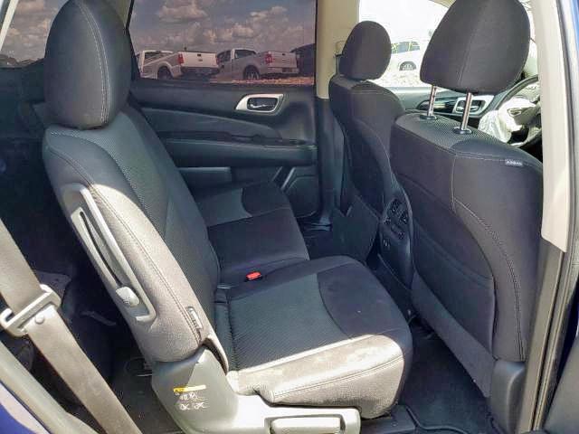 5N1DR2MN7KC592499 - 2019 NISSAN PATHFINDER BLUE photo 6