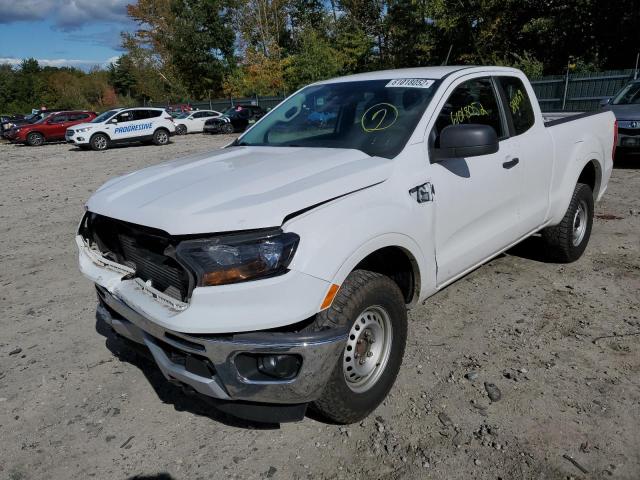 1FTER1EH5KLB17882 - 2019 FORD RANGER XL WHITE photo 2