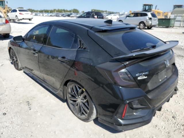 SHHFK7H41MU222556 - 2021 HONDA CIVIC SPOR BLACK photo 3
