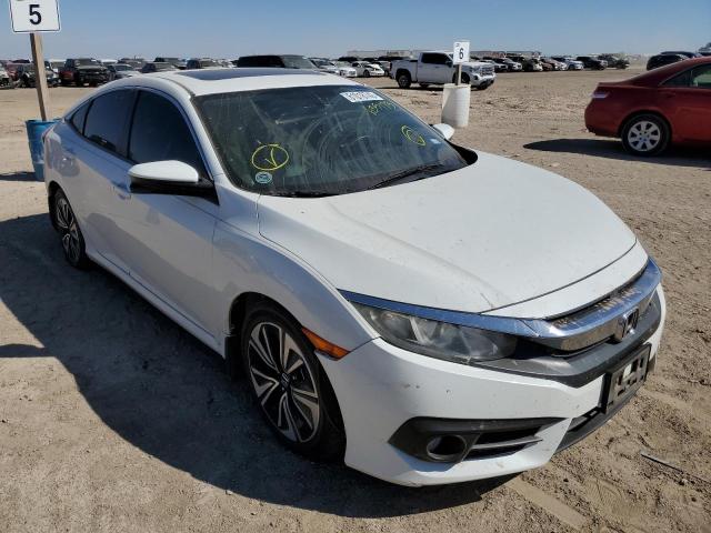 2HGFC1F79HH635173 - 2017 HONDA CIVIC EXL أبيض صورة 1