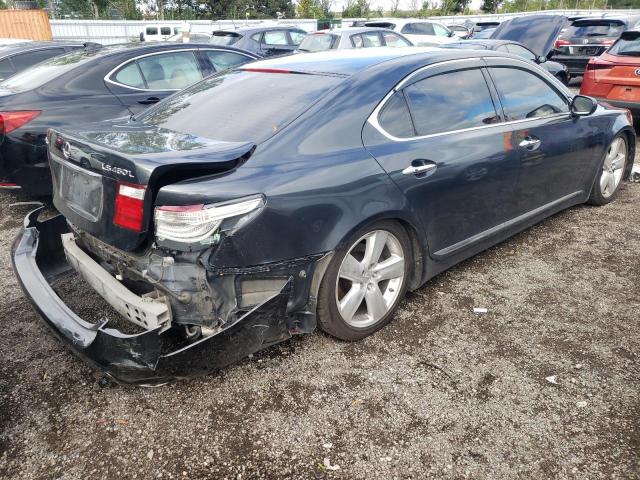 JTHGL46F675012058 - 2007 LEXUS LS 460L GRAY photo 4