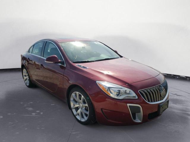 2G4GU5GX4H9167235 - 2017 BUICK REGAL GS Бордовый фото 1