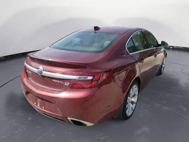 2G4GU5GX4H9167235 - 2017 BUICK REGAL GS Бордовый фото 4