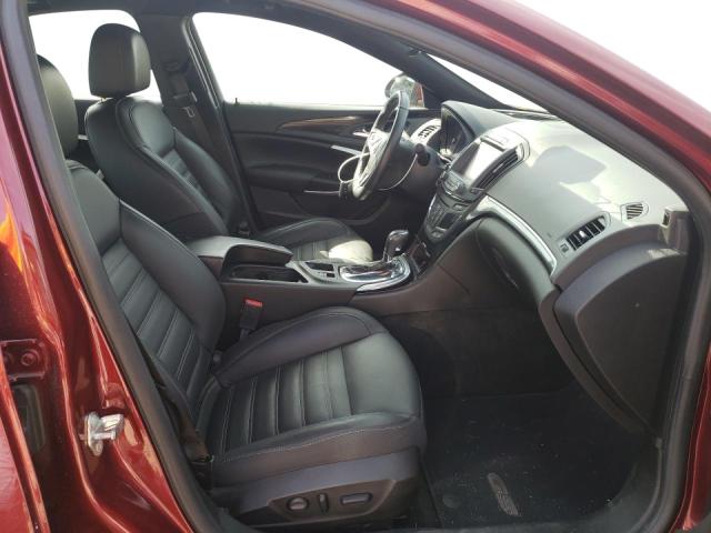 2G4GU5GX4H9167235 - 2017 BUICK REGAL GS Бордовый фото 5