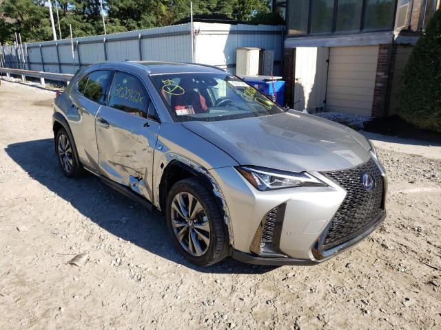 JTHR9JBHXM2052895 - 2021 LEXUS UX 250H SILVER photo 1