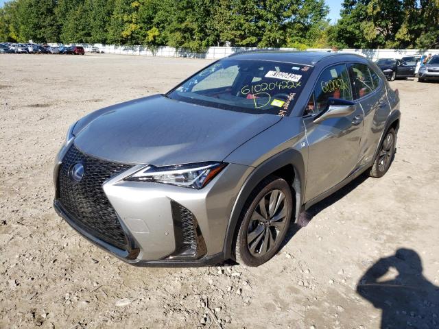 JTHR9JBHXM2052895 - 2021 LEXUS UX 250H SILVER photo 2