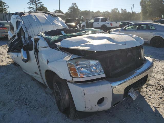 5N1AA08AX5N726064 - 2005 NISSAN ARMADA SE WHITE photo 1