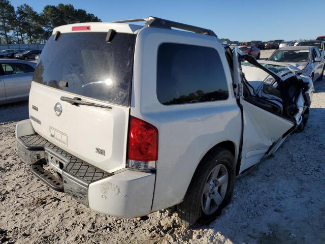 5N1AA08AX5N726064 - 2005 NISSAN ARMADA SE WHITE photo 4