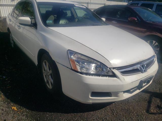 1HGCM56477A179149 - 2007 HONDA ACCORD LX WHITE photo 1