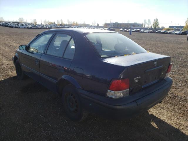 JT2BC53LXX0366733 - 1999 TOYOTA TERCEL CE BLUE photo 3